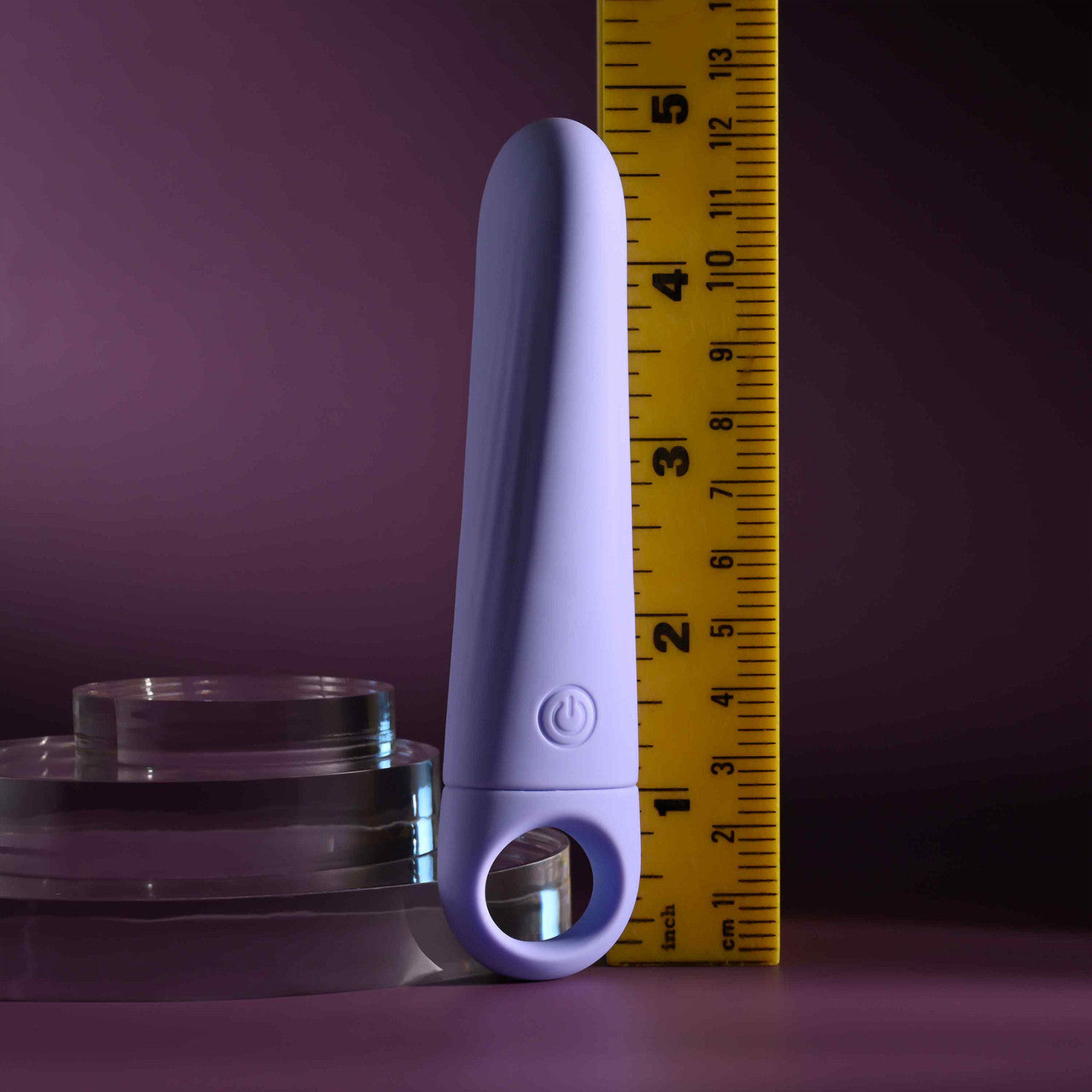 Tart Teaser Rechargeable Waterproof Silicone Wedge Vibrator By Evolved Novelties - Purple