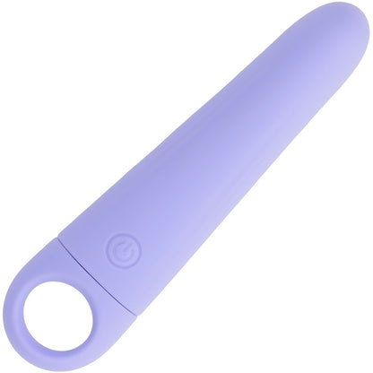 Tart Teaser Rechargeable Waterproof Silicone Wedge Vibrator By Evolved Novelties - Purple