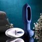The Flapper Silicone Vibrating Anal Plug With Flapping Shaft & Remote By Evolved Novelties - Blue