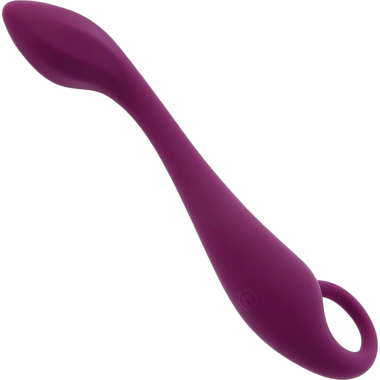 Lochness G Rechargeable Waterproof Silicone G-Spot Vibrator By Evolved Novelties - Purple