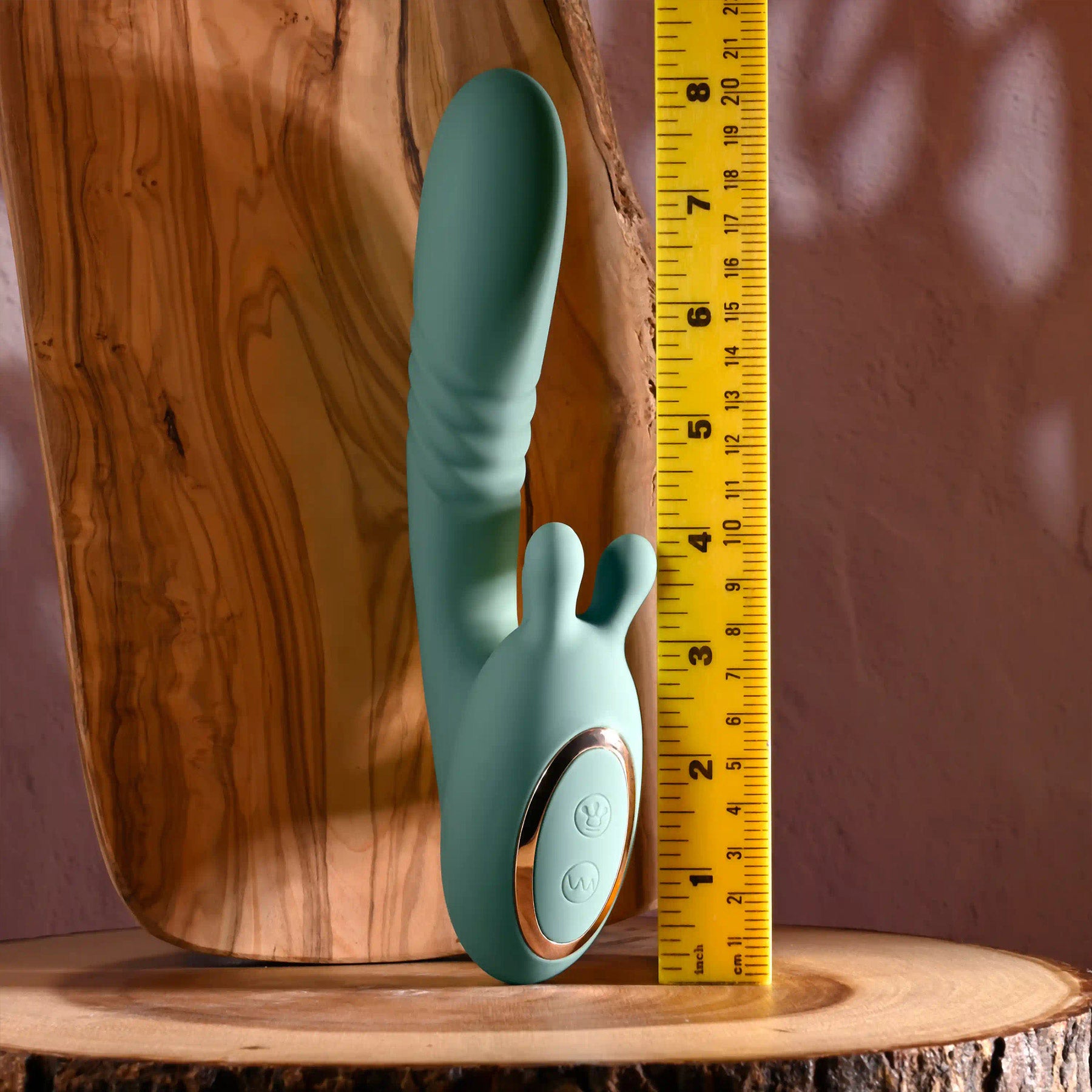Thrust Into Ecstasy Rechargeable Silicone Rabbit Vibrator By Evolved Novelties