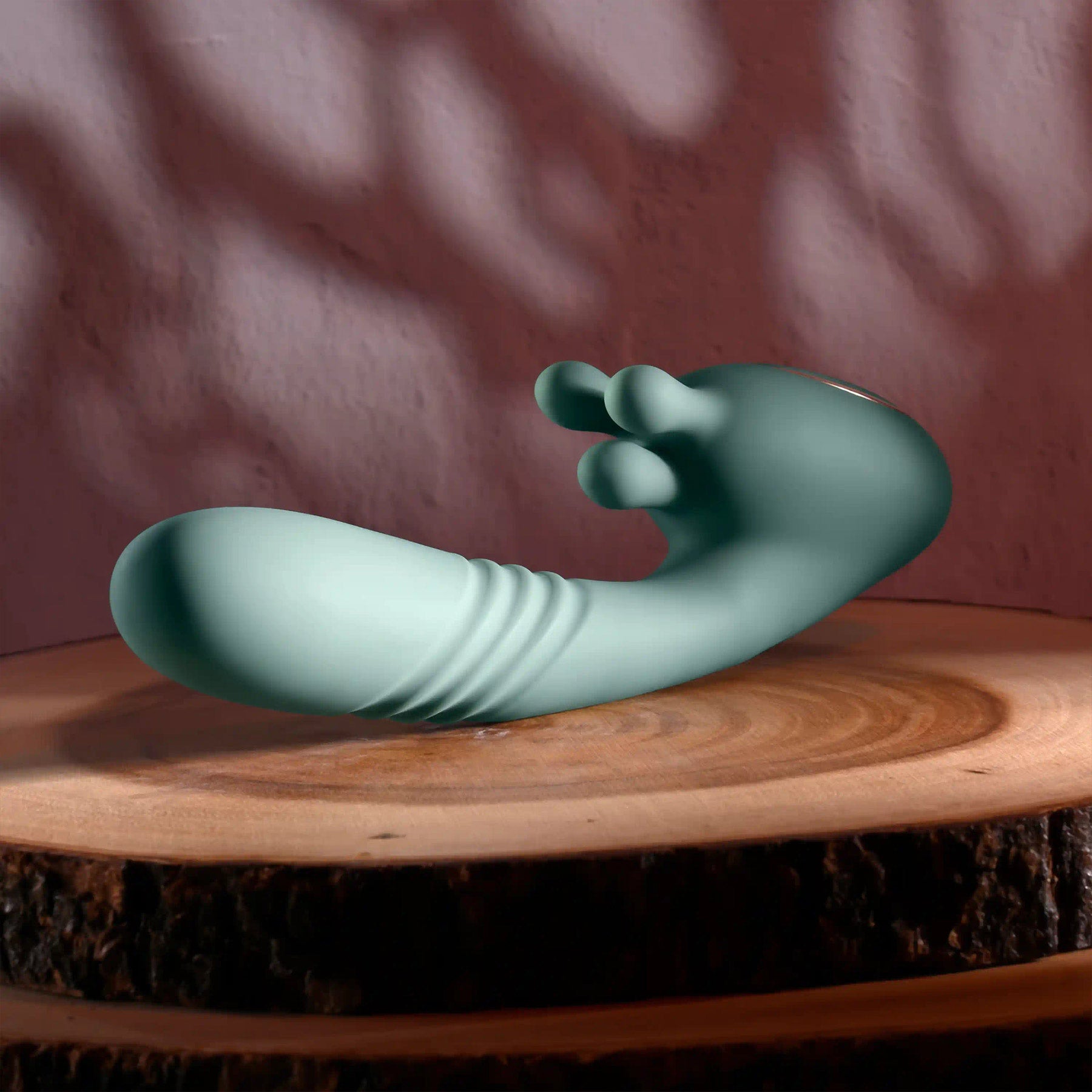 Thrust Into Ecstasy Rechargeable Silicone Rabbit Vibrator By Evolved Novelties