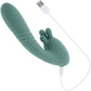 Thrust Into Ecstasy Rechargeable Silicone Rabbit Vibrator By Evolved Novelties