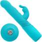 Bunny Hop Rechargeable Silicone Thrusting Rabbit Vibrator By Evolved Novelties