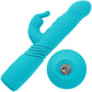 Bunny Hop Rechargeable Silicone Thrusting Rabbit Vibrator By Evolved Novelties