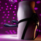 Giving Vibes Rechargeable Silicone Triple Stimulation Strap-On Vibrator By Evolved Novelties