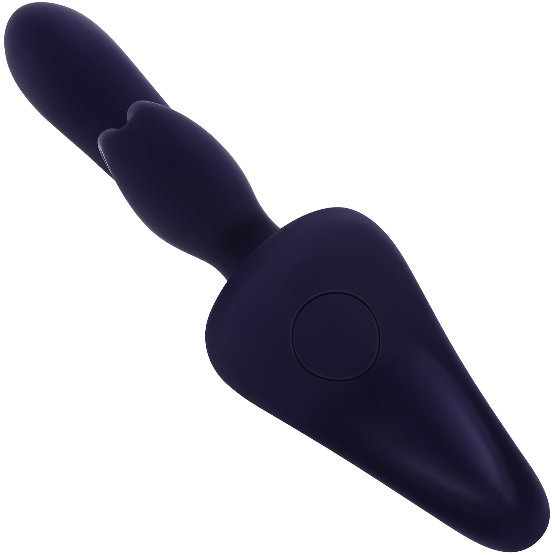 Giving Vibes Rechargeable Silicone Triple Stimulation Strap-On Vibrator By Evolved Novelties