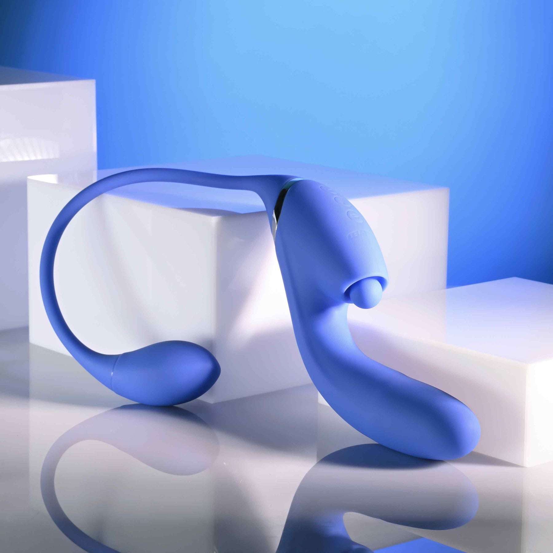 All In Rechargeable Silicone Triple Stimulation Vibrator By Evolved Novelties