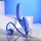 All In Rechargeable Silicone Triple Stimulation Vibrator By Evolved Novelties
