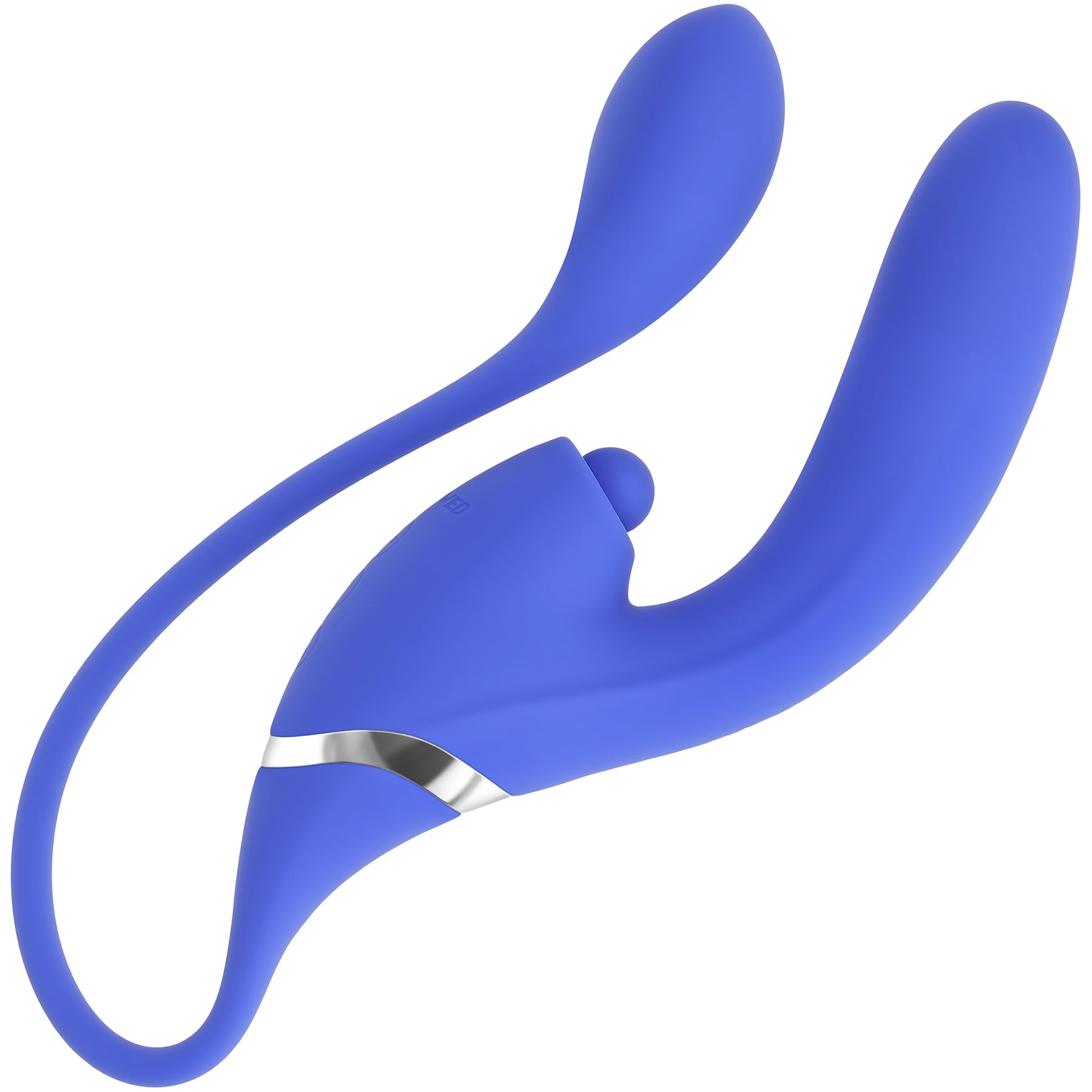 All In Rechargeable Silicone Triple Stimulation Vibrator By Evolved Novelties