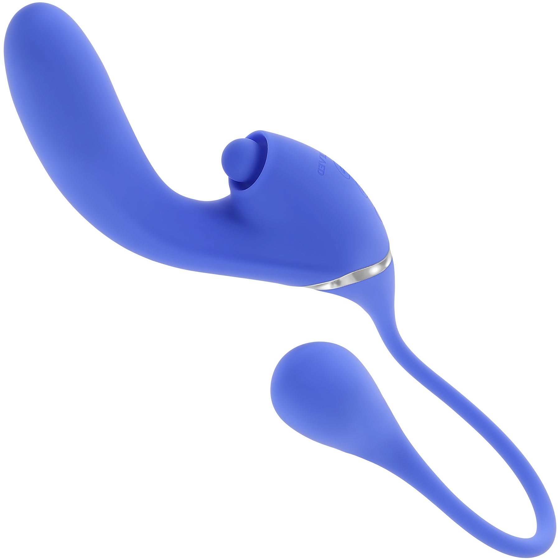 All In Rechargeable Silicone Triple Stimulation Vibrator By Evolved Novelties