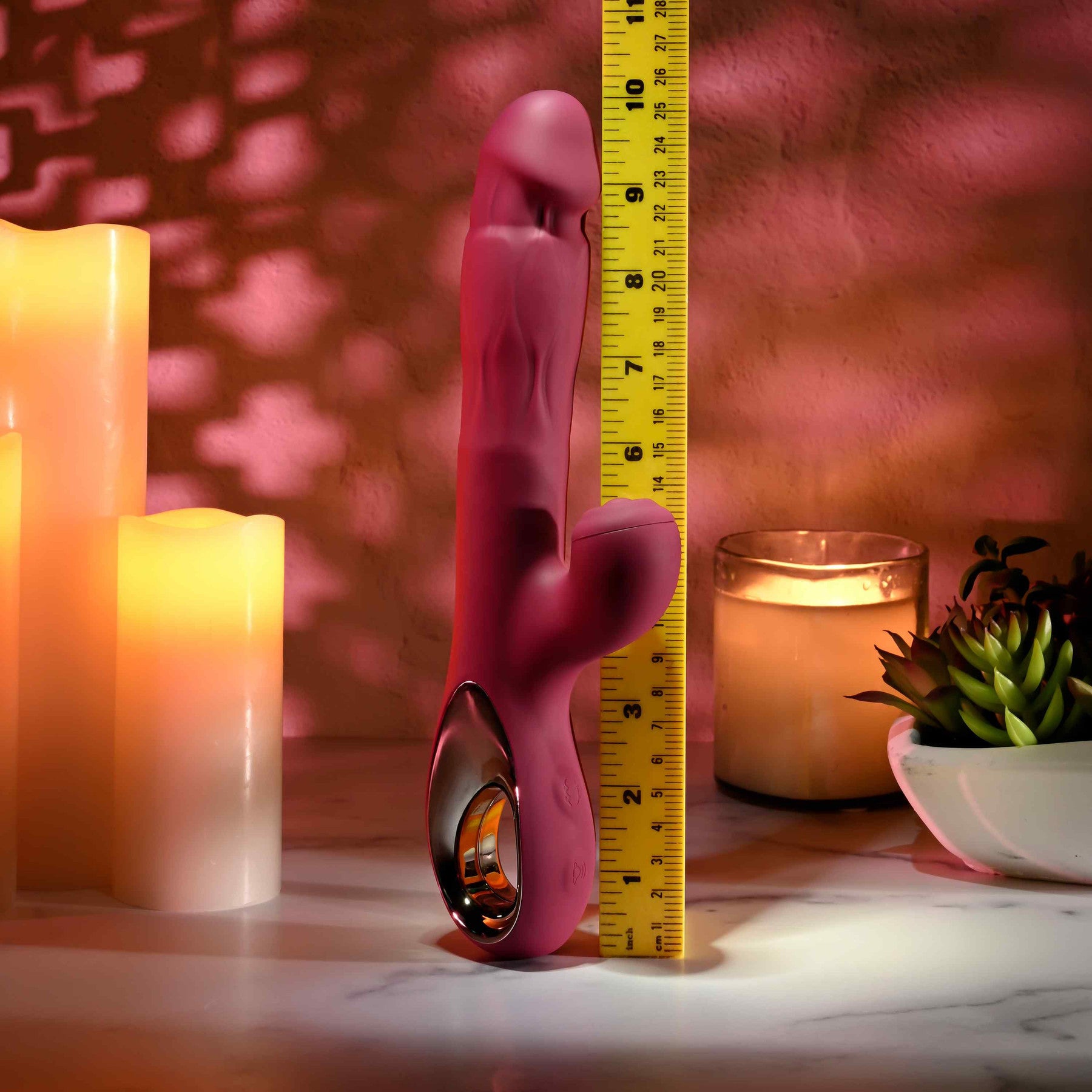 Bursting With Pleasure Silicone Inflatable Tapping Rabbit Vibrator By Evolved Novelties