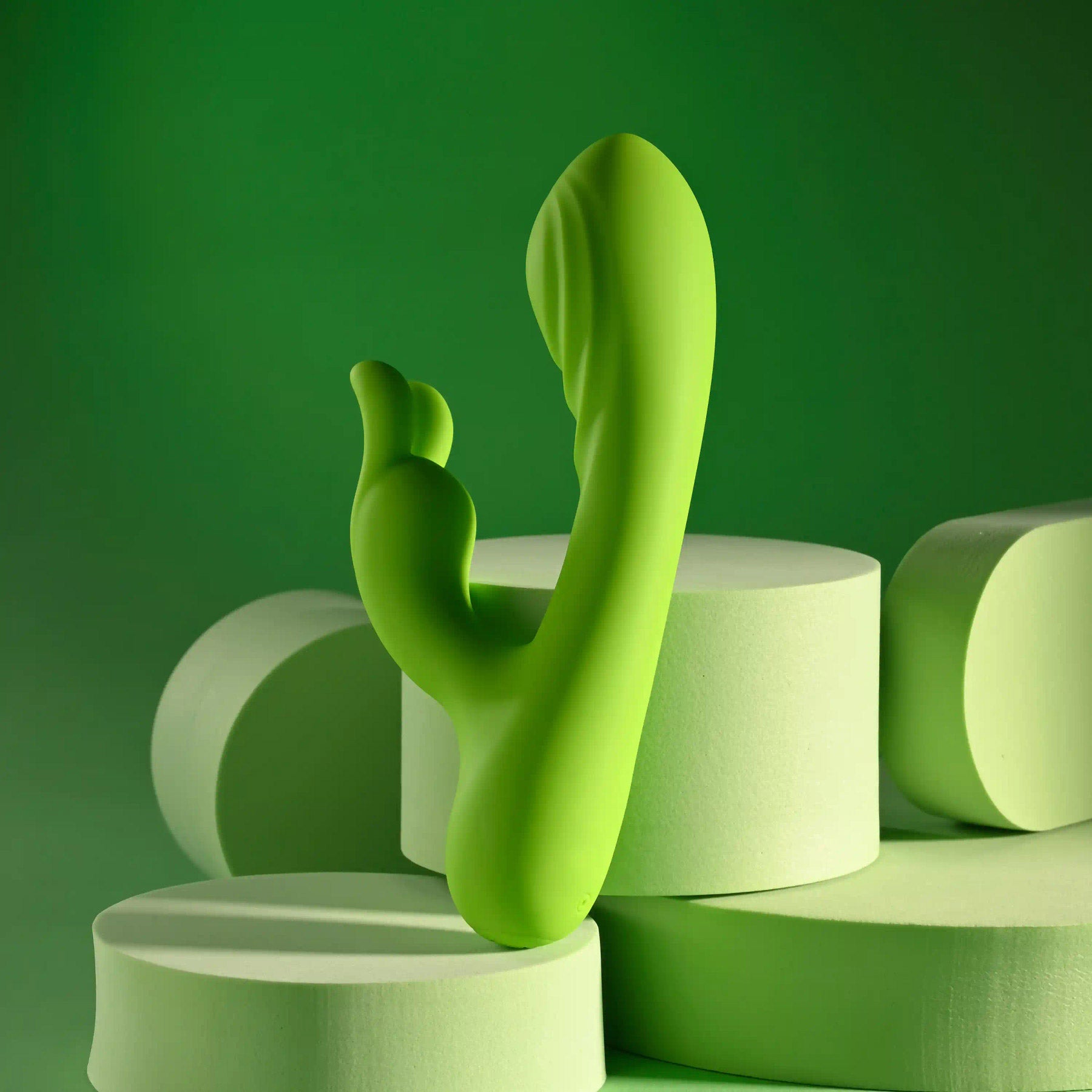 Brat Bunny Silicone Rabbit Vibrator With G-Spot Head By Evolved Novelties