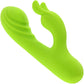 Brat Bunny Silicone Rabbit Vibrator With G-Spot Head By Evolved Novelties