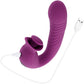 Deep Ecstasy Thrusting Vibrator With Rotating Clitorla Stimulator By Evolved Novelties