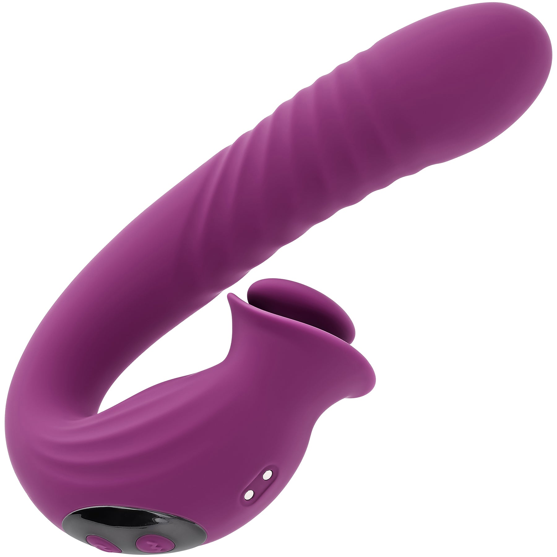 Deep Ecstasy Thrusting Vibrator With Rotating Clitoral Stimulator Deep Ecstasy Thrusting Vibrator With Rotating Clitoral Stimulator