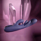 Bow Down G-Spot & Clitoral Silicone Rabbit Style Vibrator By Evolved Novelties