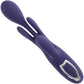 Bow Down G-Spot & Clitoral Silicone Rabbit Style Vibrator By Evolved Novelties