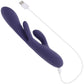 Bow Down G-Spot & Clitoral Silicone Rabbit Style Vibrator By Evolved Novelties