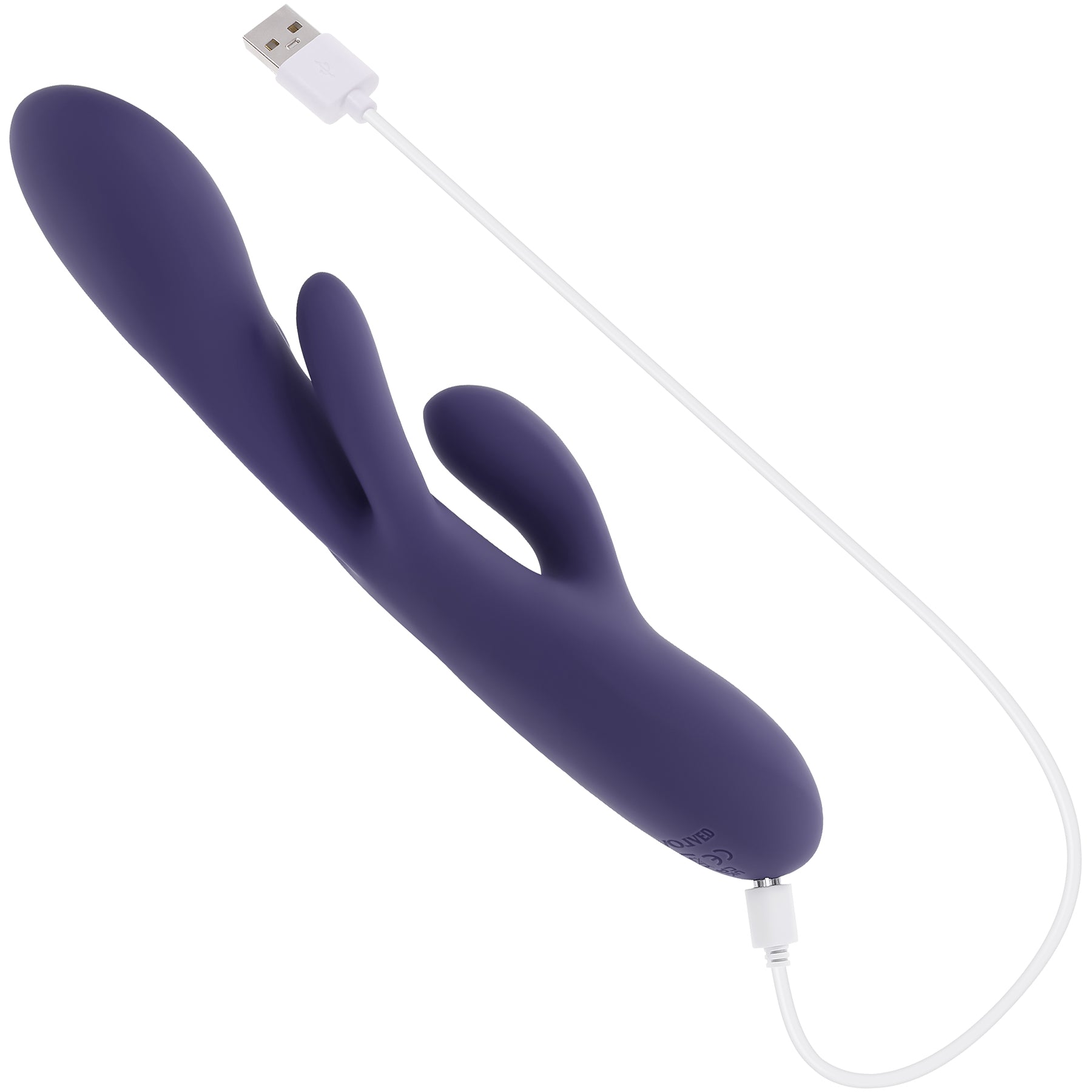 Bow Down G-Spot & Clitoral Silicone Rabbit Style Vibrator By Evolved Novelties