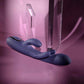 Bow Down G-Spot & Clitoral Silicone Rabbit Style Vibrator By Evolved Novelties