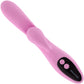 Push The Button Rechargeable Silicone Rabbit Vibrator With G-Spot Bud By Evolved Novelties