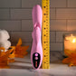 Push The Button Rechargeable Silicone Rabbit Vibrator With G-Spot Bud By Evolved Novelties