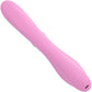 Push The Button Rechargeable Silicone Rabbit Vibrator With G-Spot Bud By Evolved Novelties