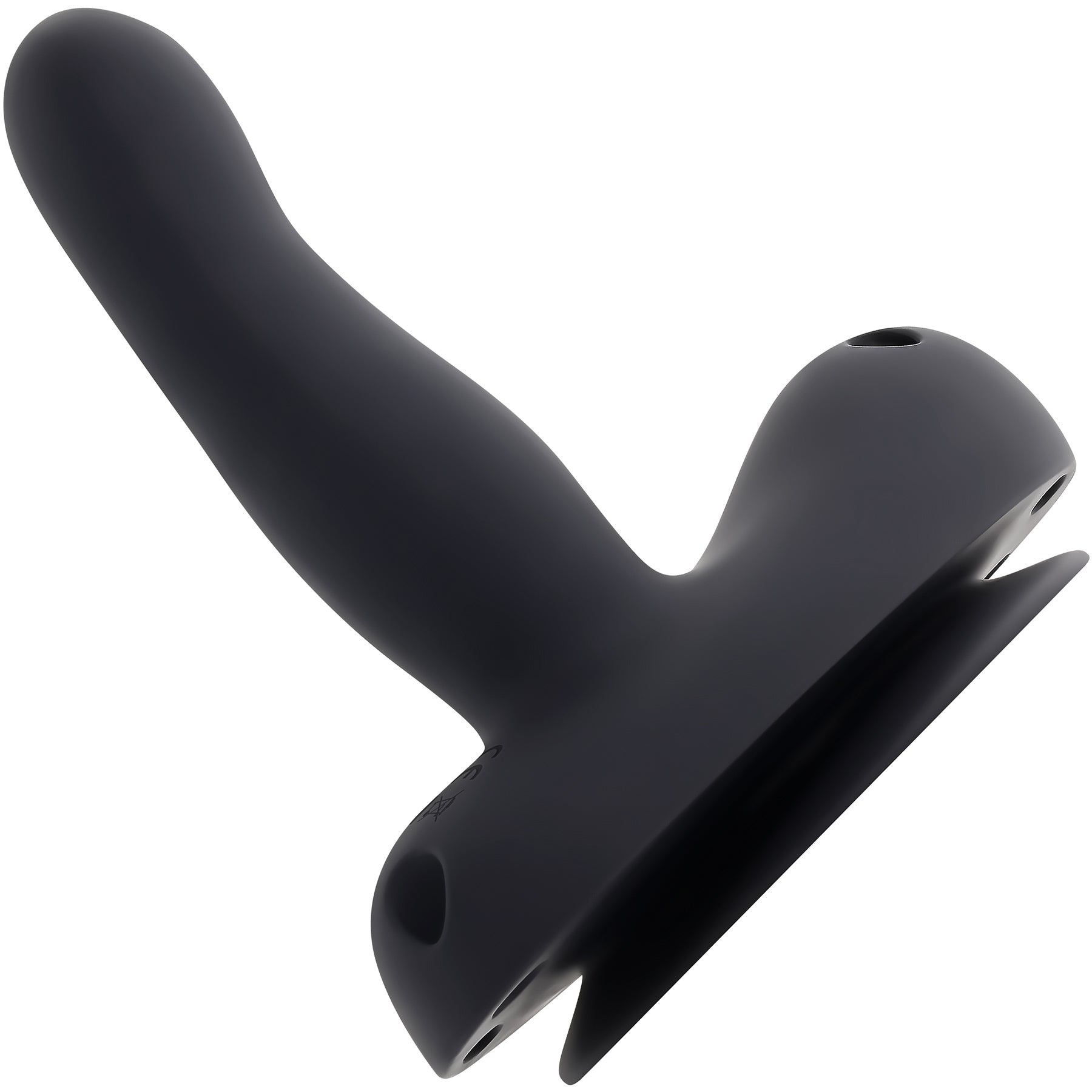 Come Closer Rechargeable Silicone Strap-On Vibrator With Remote By Evolved Novelties