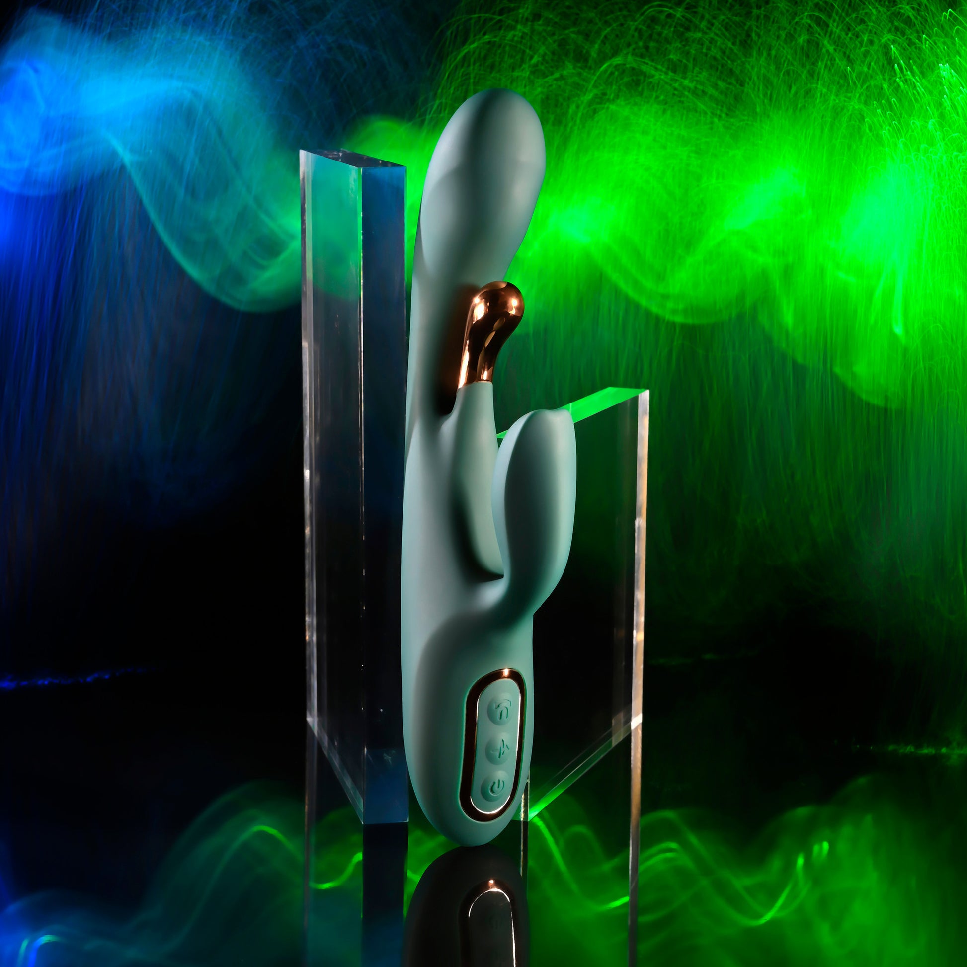 Golden Goddess G-Spot & Clitoral Rabbit Style Vibrator By Evolved Novelties