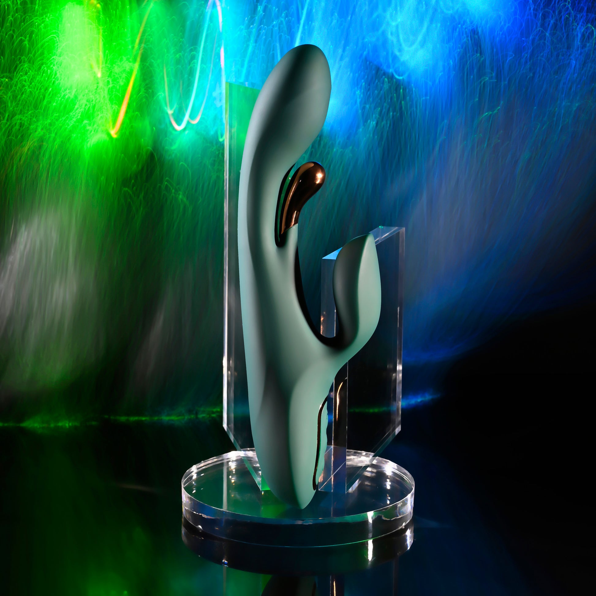 Golden Goddess G-Spot & Clitoral Rabbit Style Vibrator By Evolved Novelties