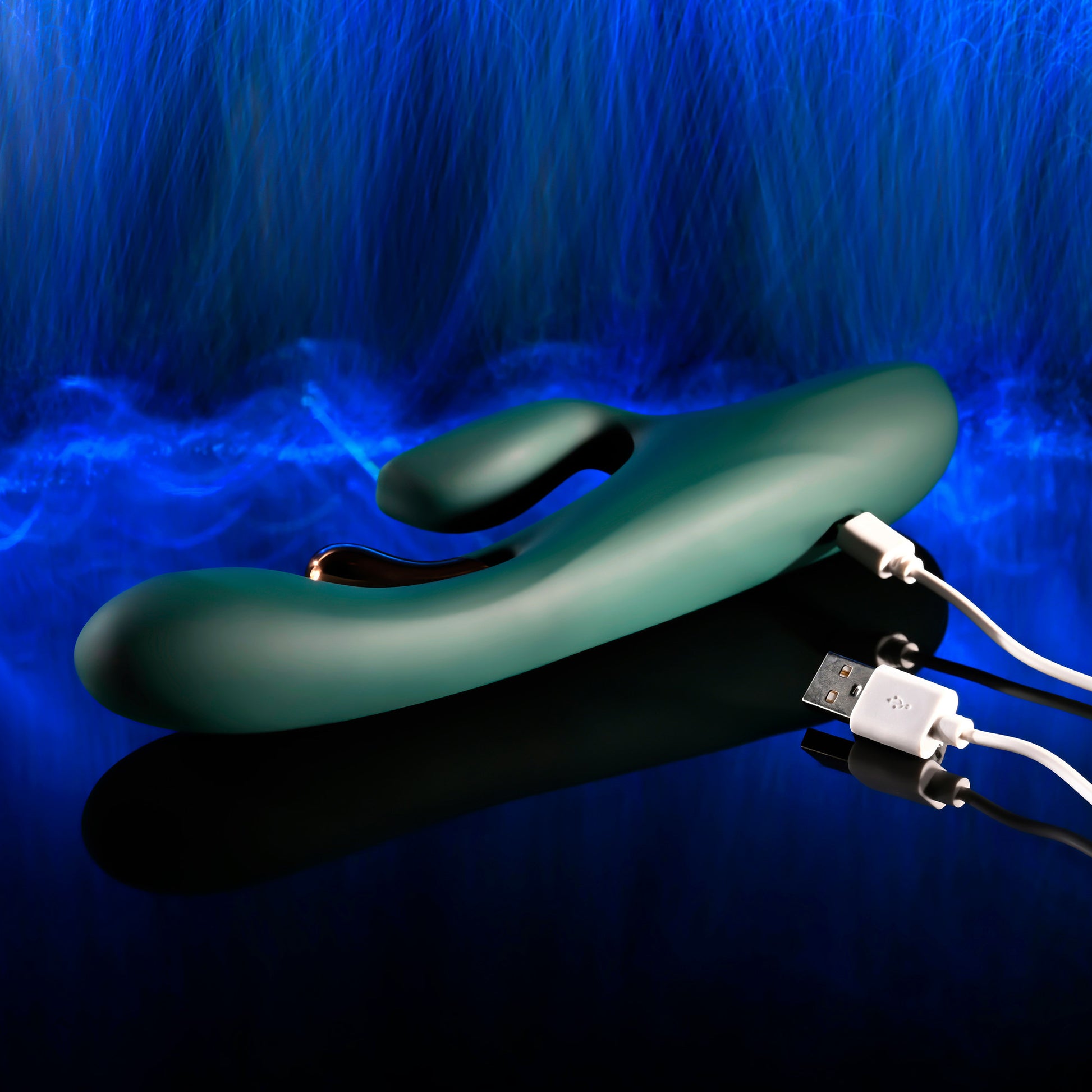 Golden Goddess G-Spot & Clitoral Rabbit Style Vibrator By Evolved Novelties