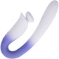 Spring Loaded Rechargeable Silicone Dual Stimulation Vibrator By Evolved Novelties