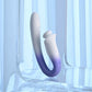 Spring Loaded Rechargeable Silicone Dual Stimulation Vibrator By Evolved Novelties