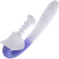 Spring Loaded Rechargeable Silicone Dual Stimulation Vibrator By Evolved Novelties
