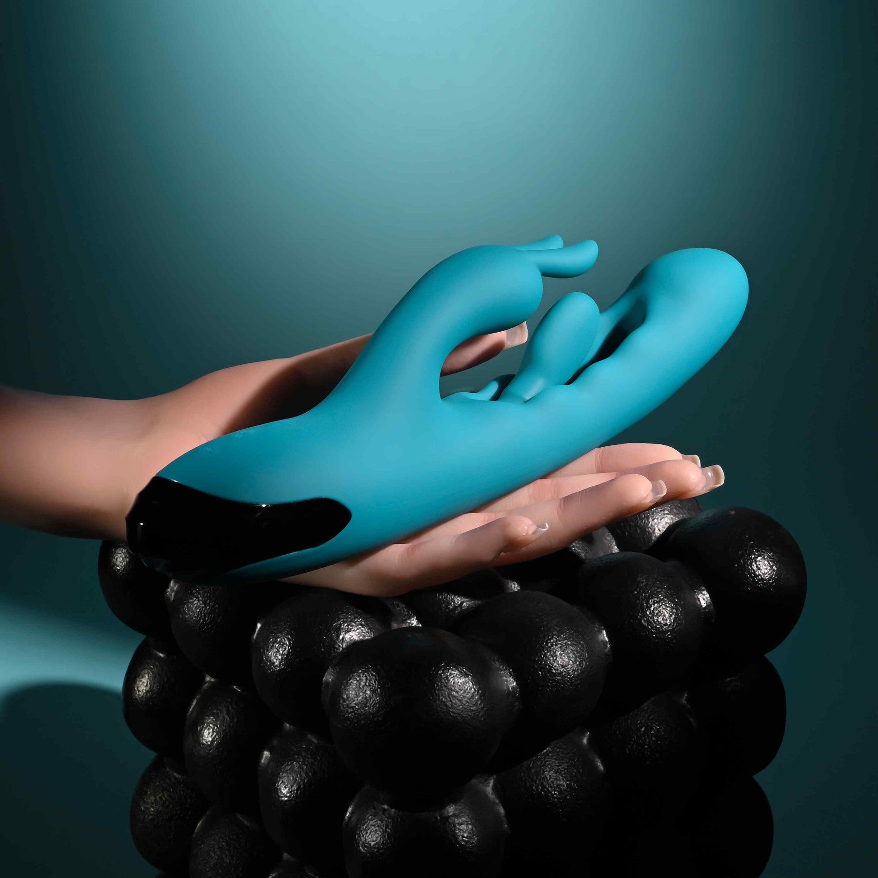 Evolved Novelties Bunny Tapper G-Spot Tapping Silicone Rabbit Vibrator
