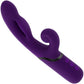 Pleasure Puff Inflating Rechargeable Silicone Rabbit Vibrator By Evolved Novelties