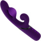 Pleasure Puff Inflating Rechargeable Silicone Rabbit Vibrator By Evolved Novelties
