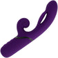Pleasure Puff Inflating Rechargeable Silicone Rabbit Vibrator By Evolved Novelties