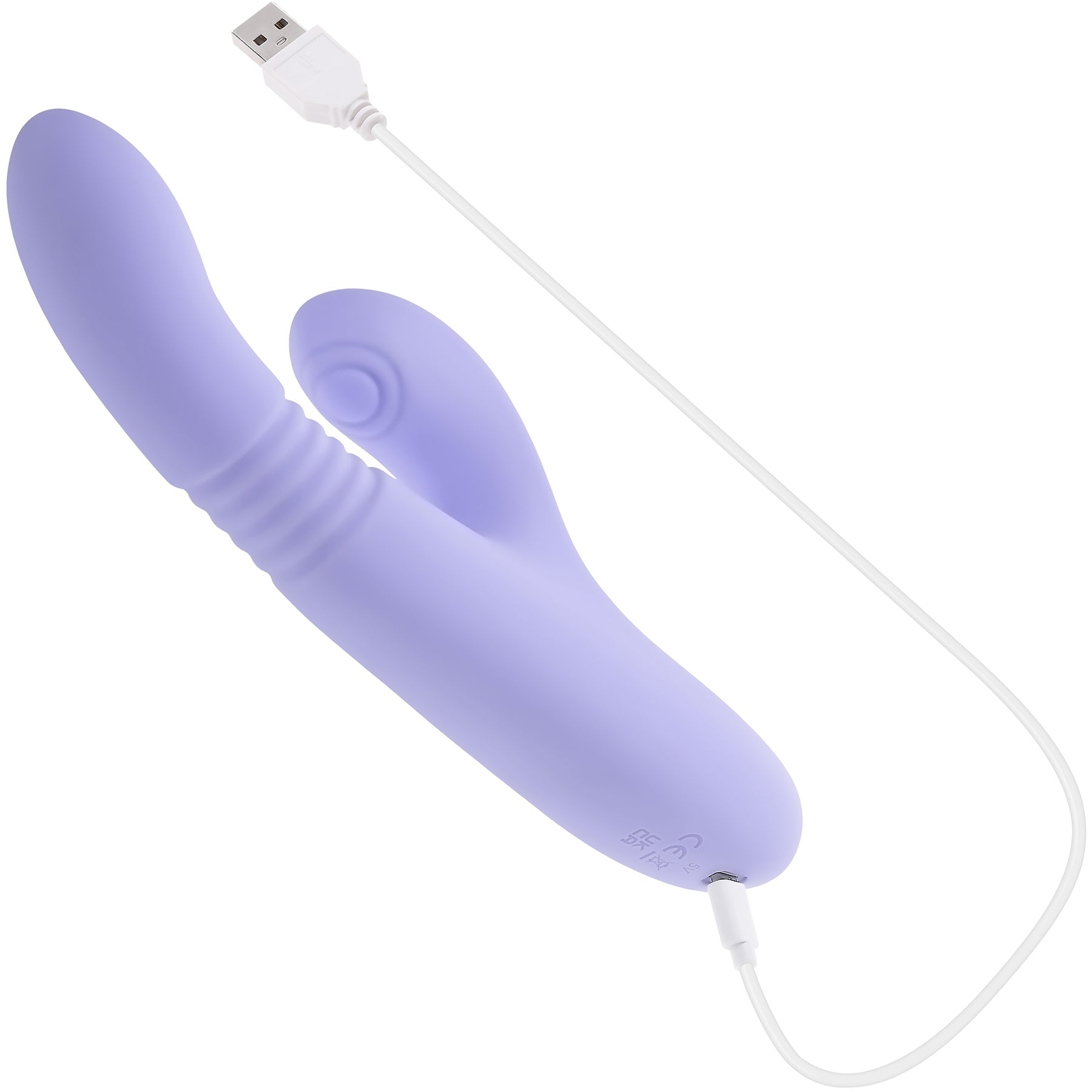 Pep Talk Rechargeable Silicone Rabbit Vibrator By Evolved Novelties