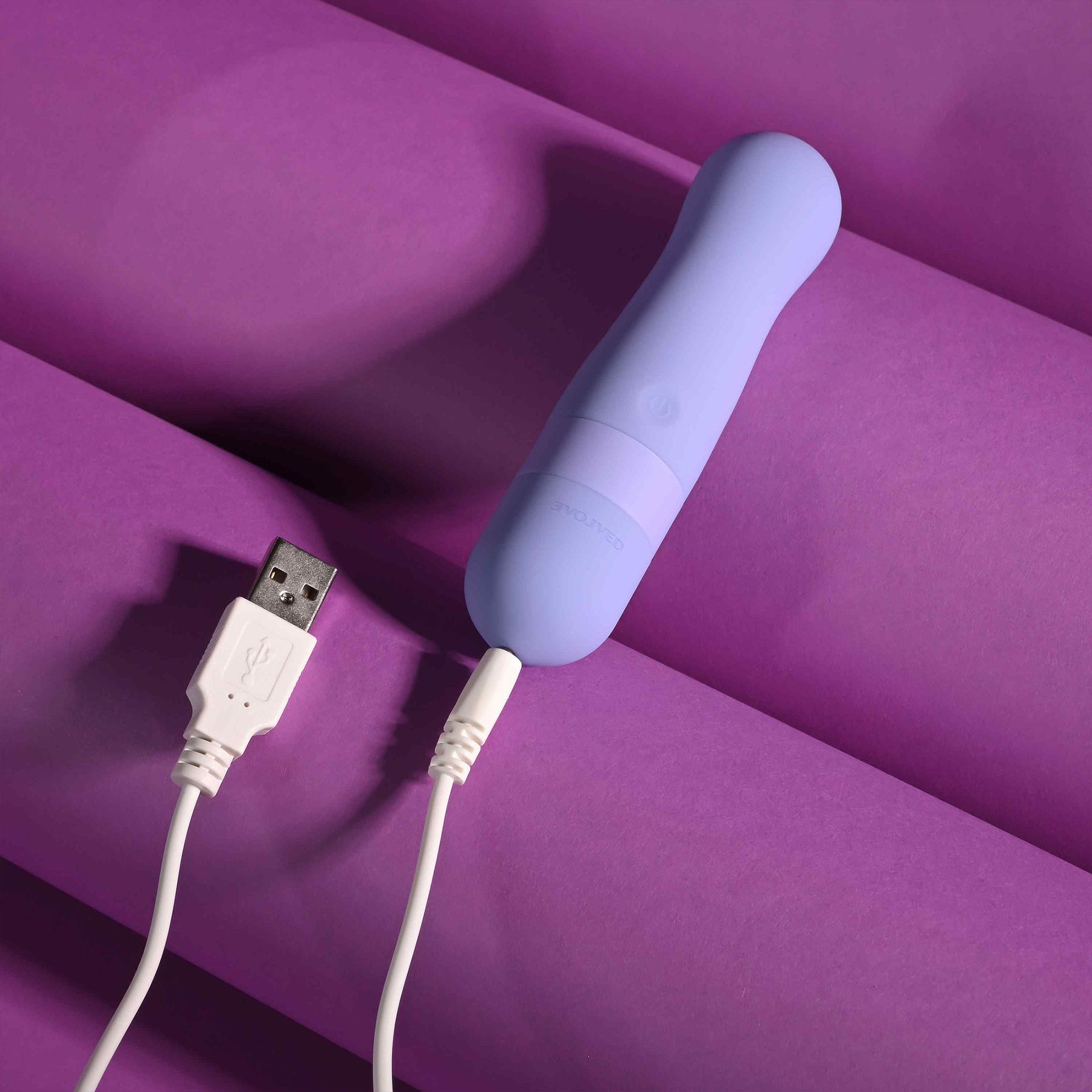Squishy Bullet Rechargeable Silicone Mini Vibrator By Evolved Novelties