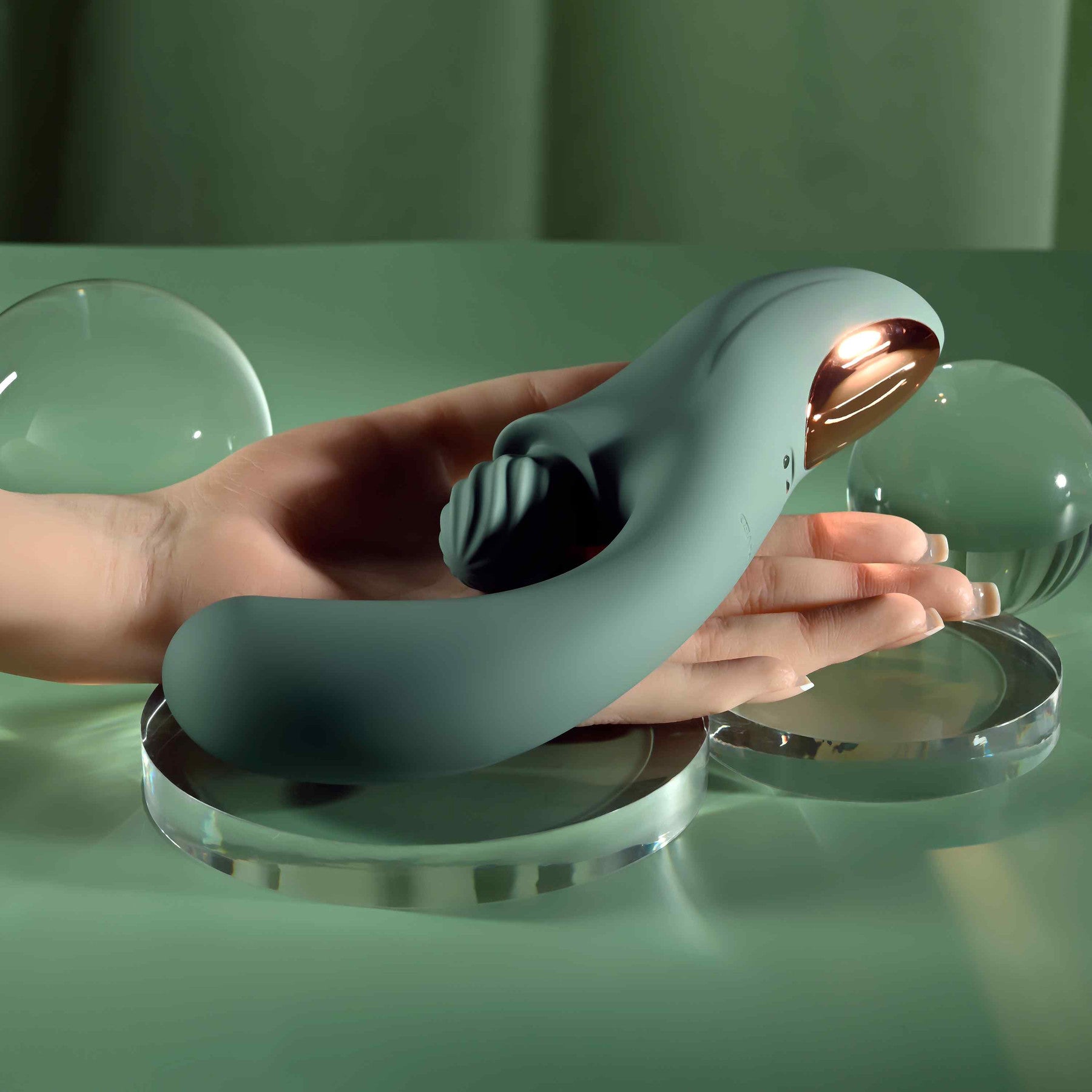 Evolved Novelties Spiral Charm Rechargeable Clitoral Stimulator Vibator