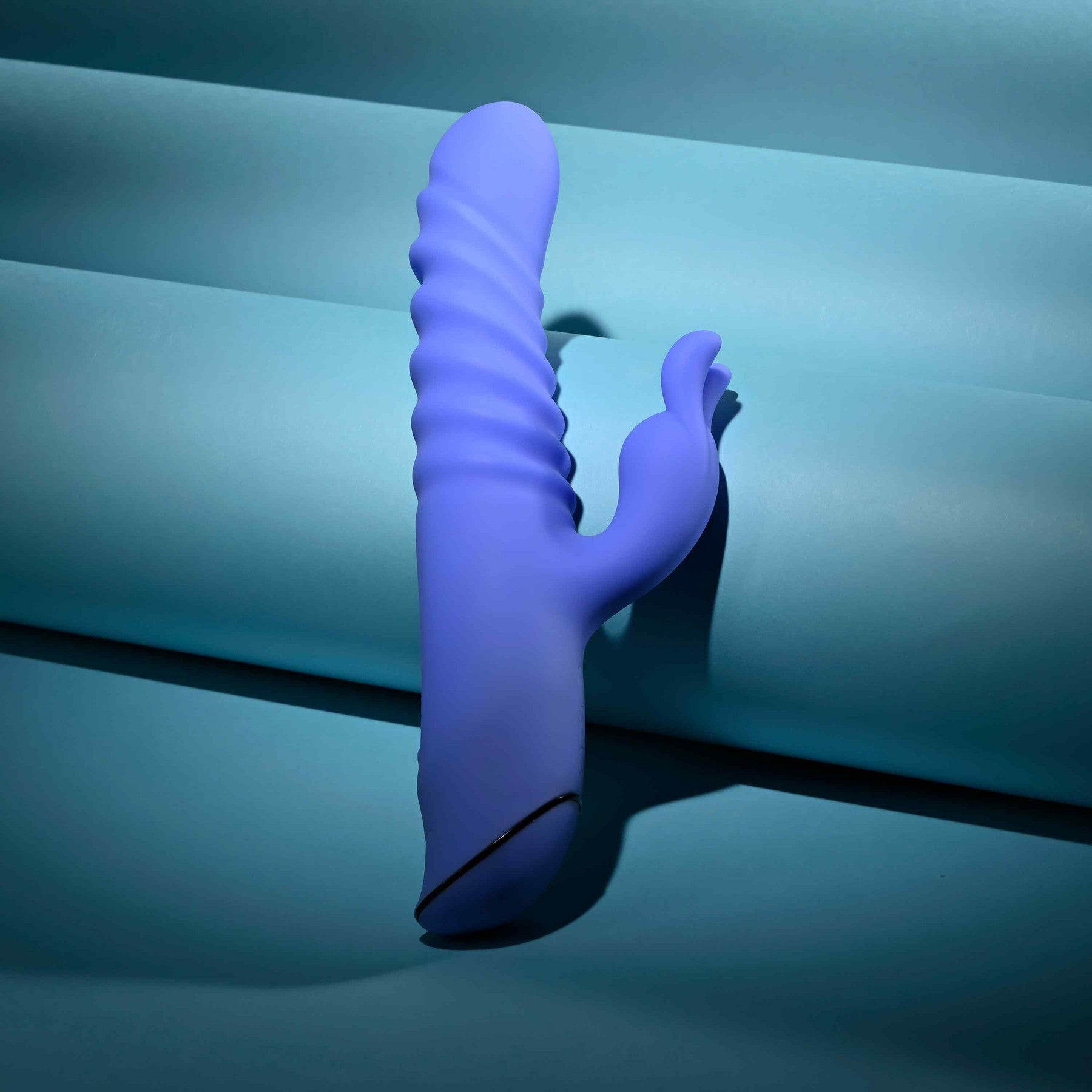 Evolved Novelties Knock Knock Rechargeable Silicone Rabbit Vibrator