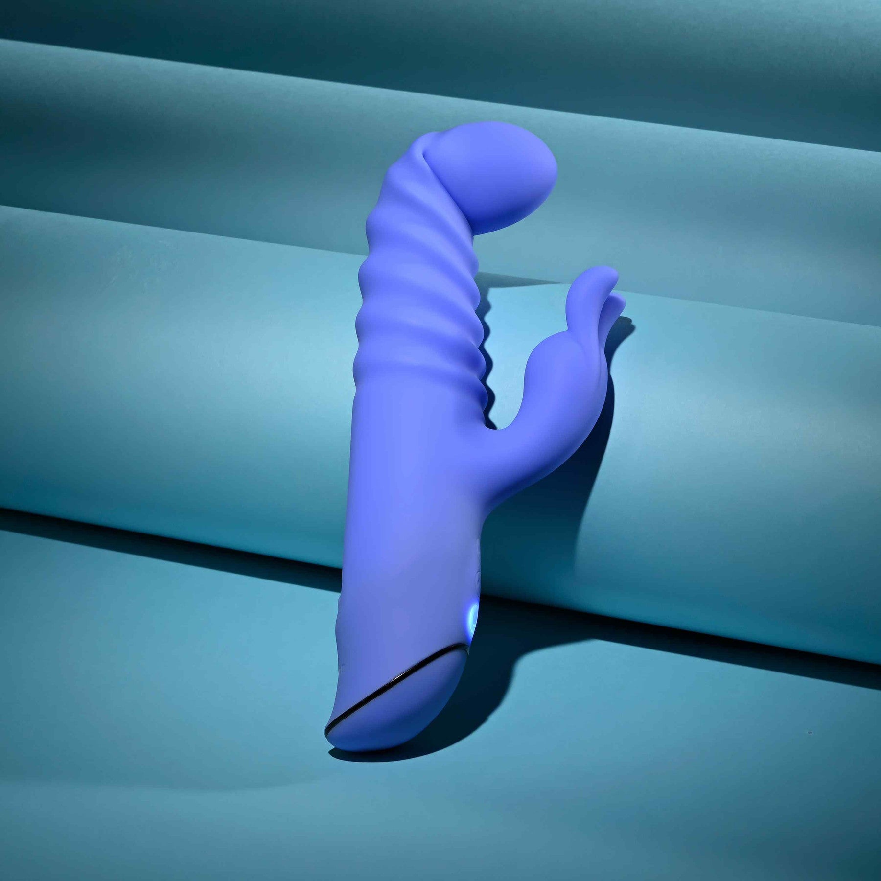 Evolved Novelties Knock Knock Rechargeable Silicone Rabbit Vibrator
