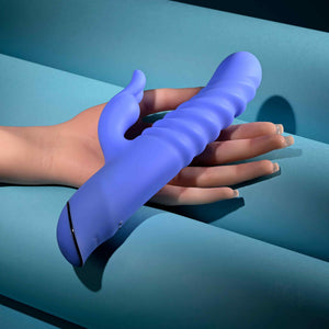 Evolved Novelties Knock Knock Rechargeable Silicone Rabbit Vibrator