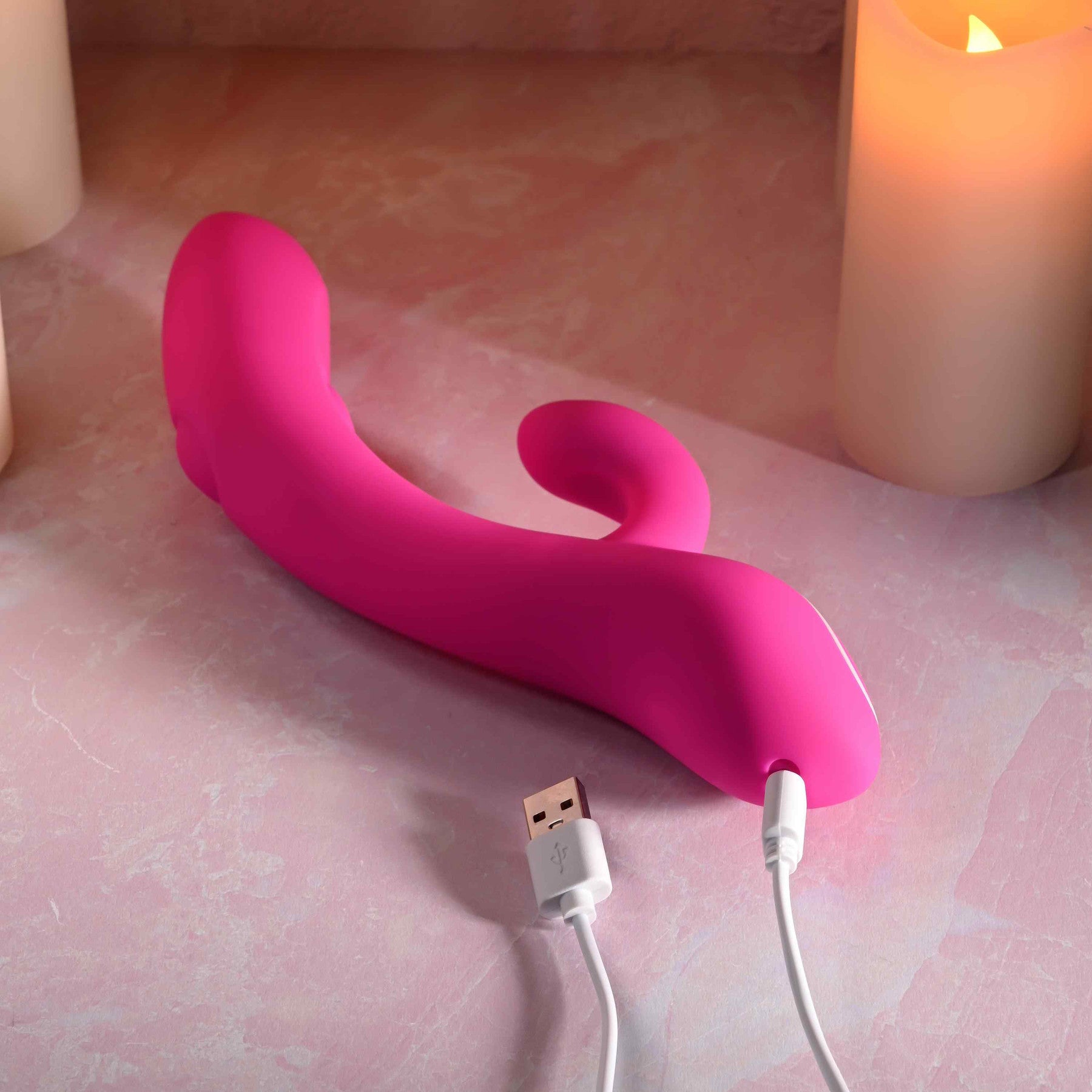 G-Tapper Rabbit Vibrator With Double Tapping G-Spot Stimulator By Evolved Novelties