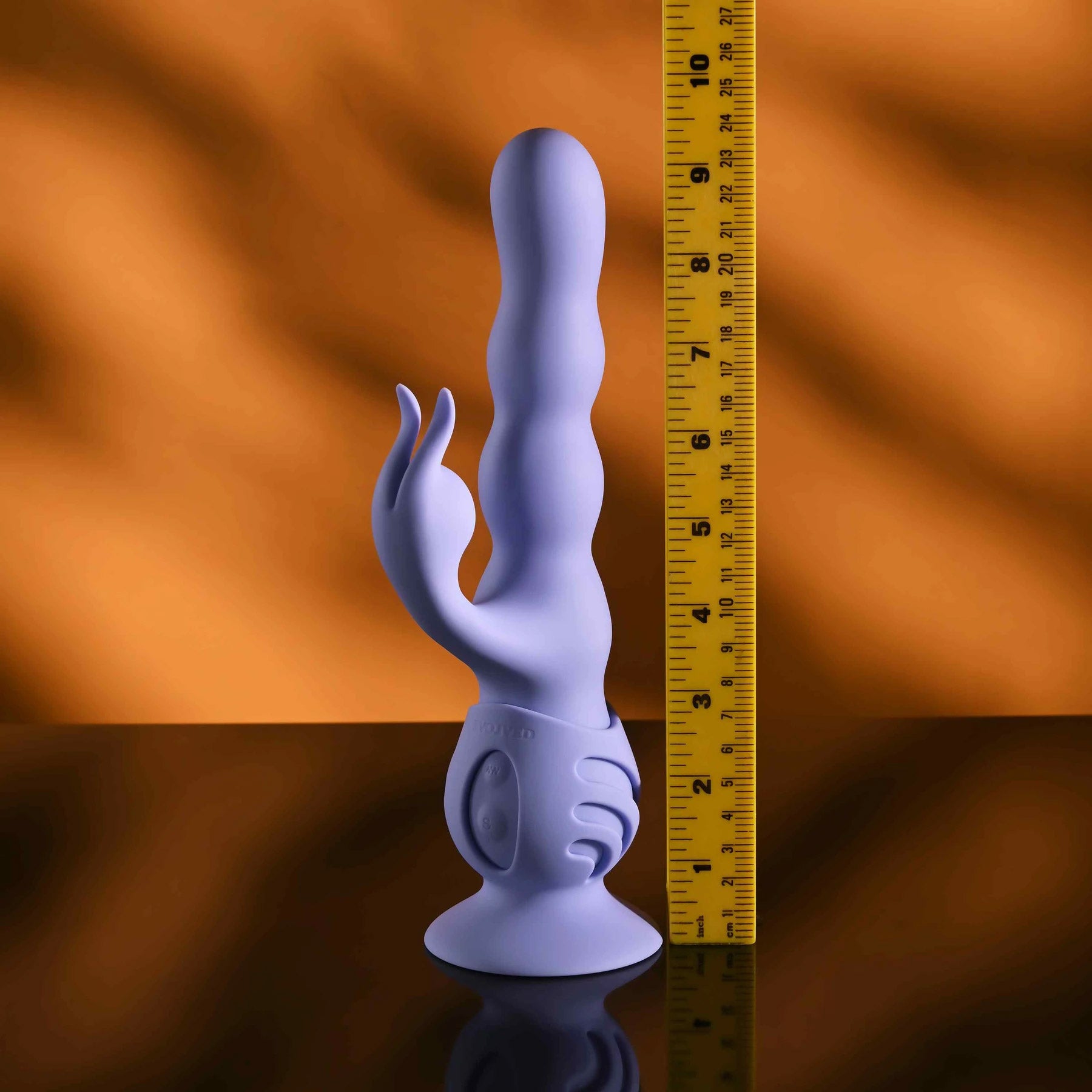 Wiggly Bunny Rabbit Vibrator With Suction Cup By Evolved Novelties