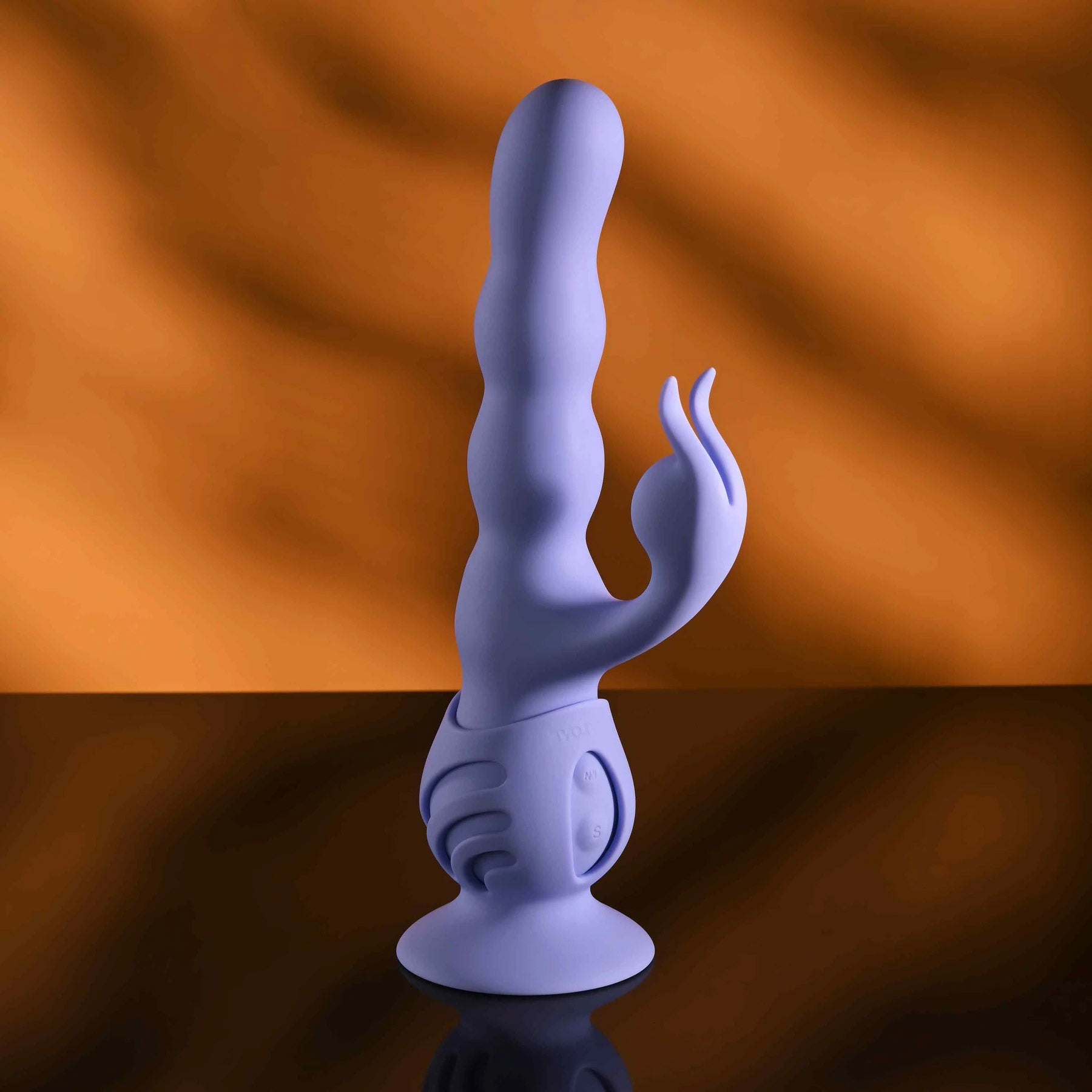 Wiggly Bunny Rabbit Vibrator With Suction Cup By Evolved Novelties
