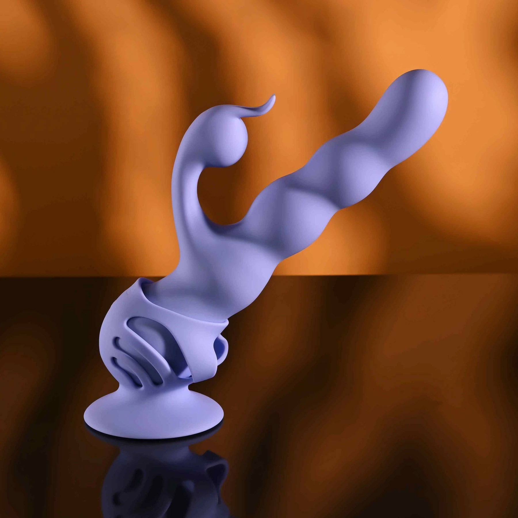 Wiggly Bunny Rabbit Vibrator With Suction Cup By Evolved Novelties