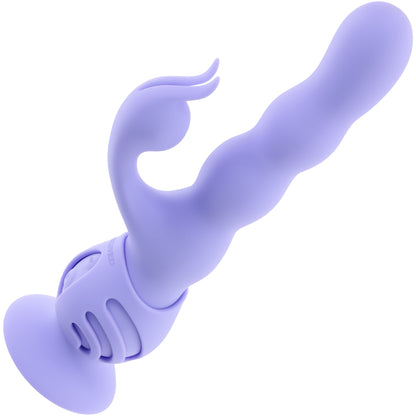 Wiggly Bunny Rabbit Vibrator With Suction Cup By Evolved Novelties
